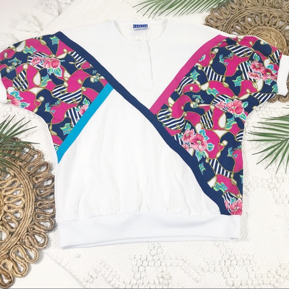 Capecod Sportswear Vintage 90s Top - Picture 6 of 7